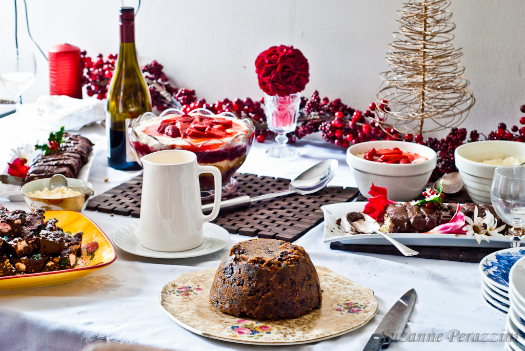 Desserts on the table