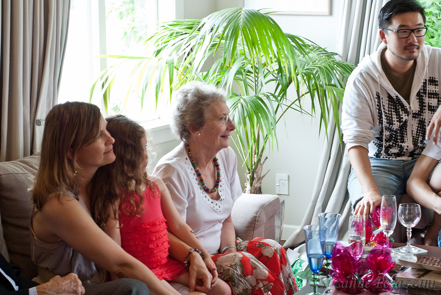 Opening presents