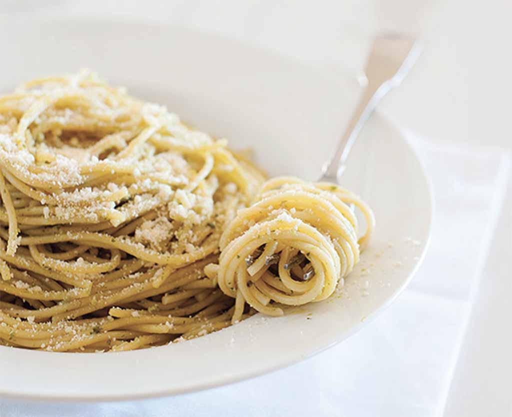 Low Fodmap Pesto Pasta